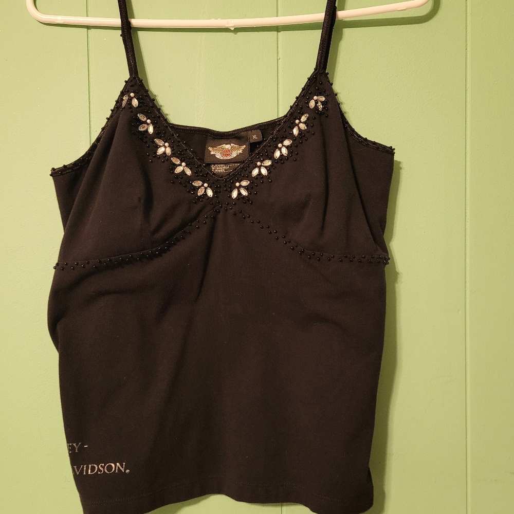 Women's spaghetti strap blouse